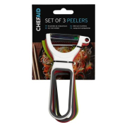 Chef Aid Set Of 3 Peelers